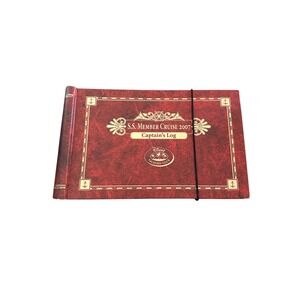 Disney Vacation Club SS Member Cruise 2007 Captains Log Book and Pen Set
